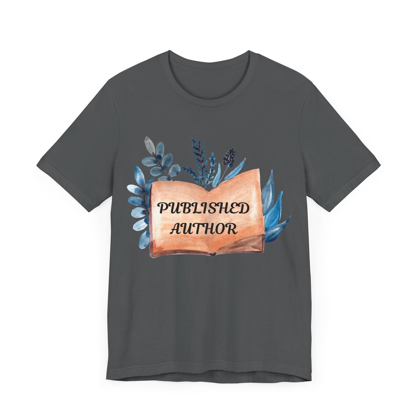 Published Author Tee Shirt Nature & Book