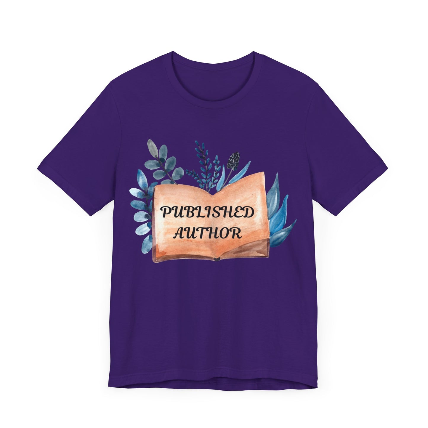 Published Author Tee Shirt Nature & Book